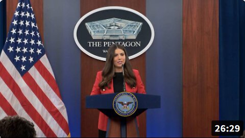 Watch: New Media Takes Over Pentagon Press Briefing After Legacy Outlets Cancel Themselves