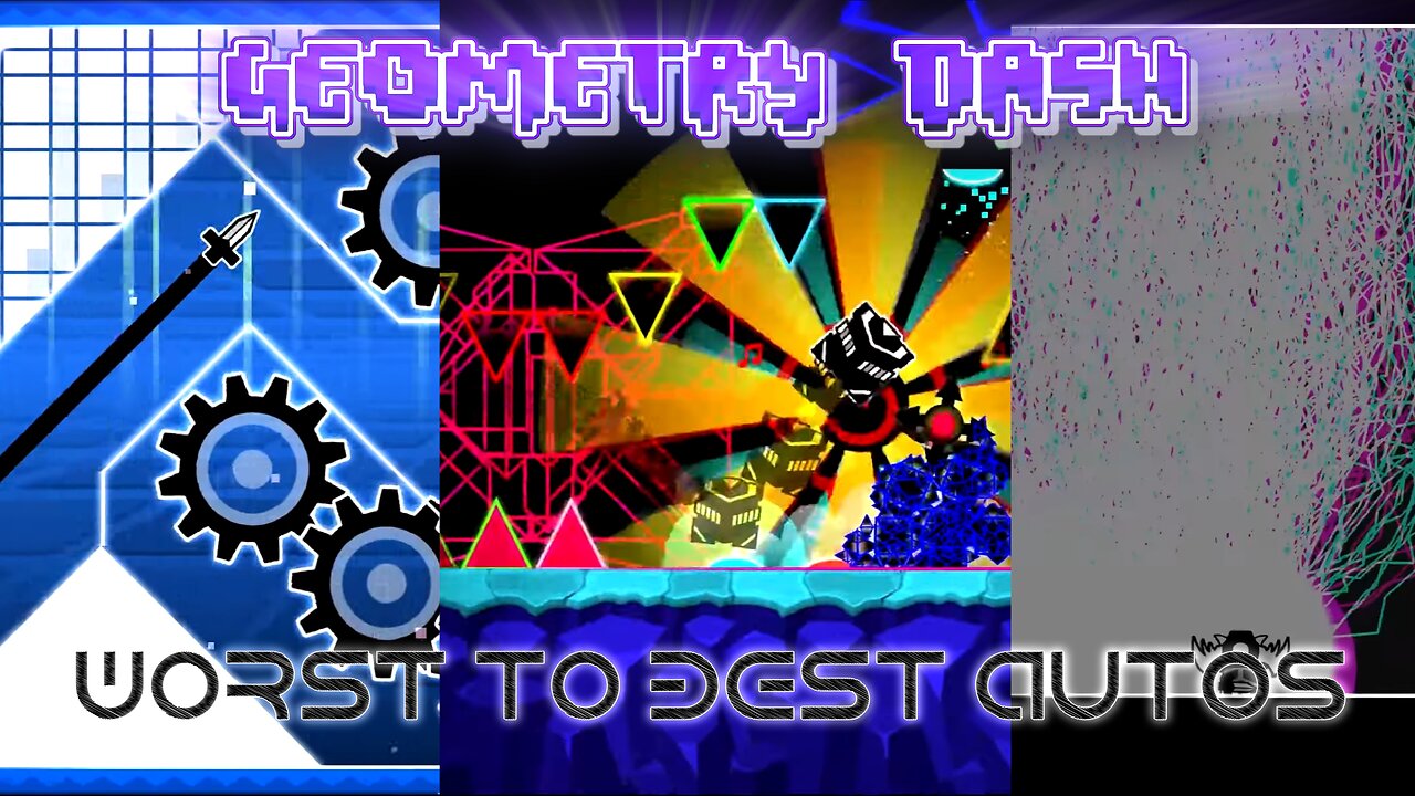 Ranking my autos from worst to best | Geometry Dash