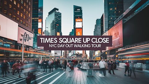 A Day in Times Square 🏙️ | NYC Walking Tour Adventure