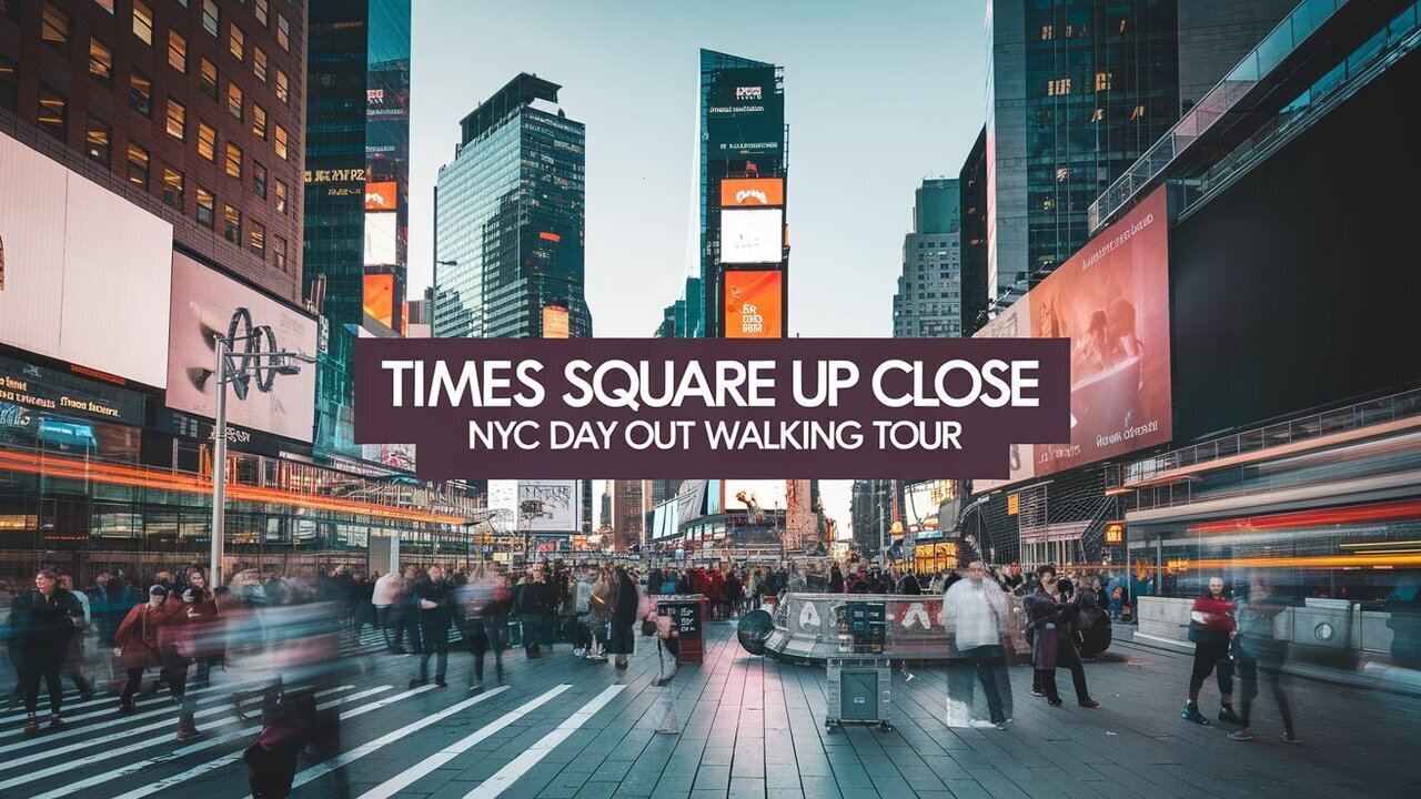 A Day in Times Square 🏙️ | NYC Walking Tour Adventure