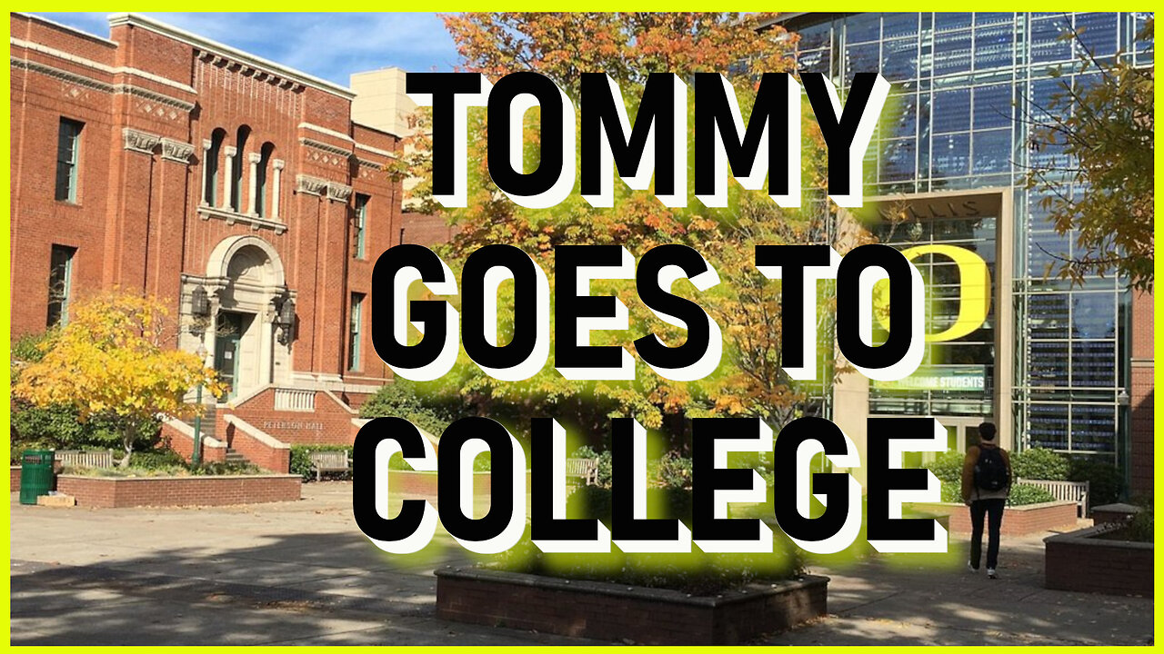 LIVE - TOMMY GOES TO COLLEGE