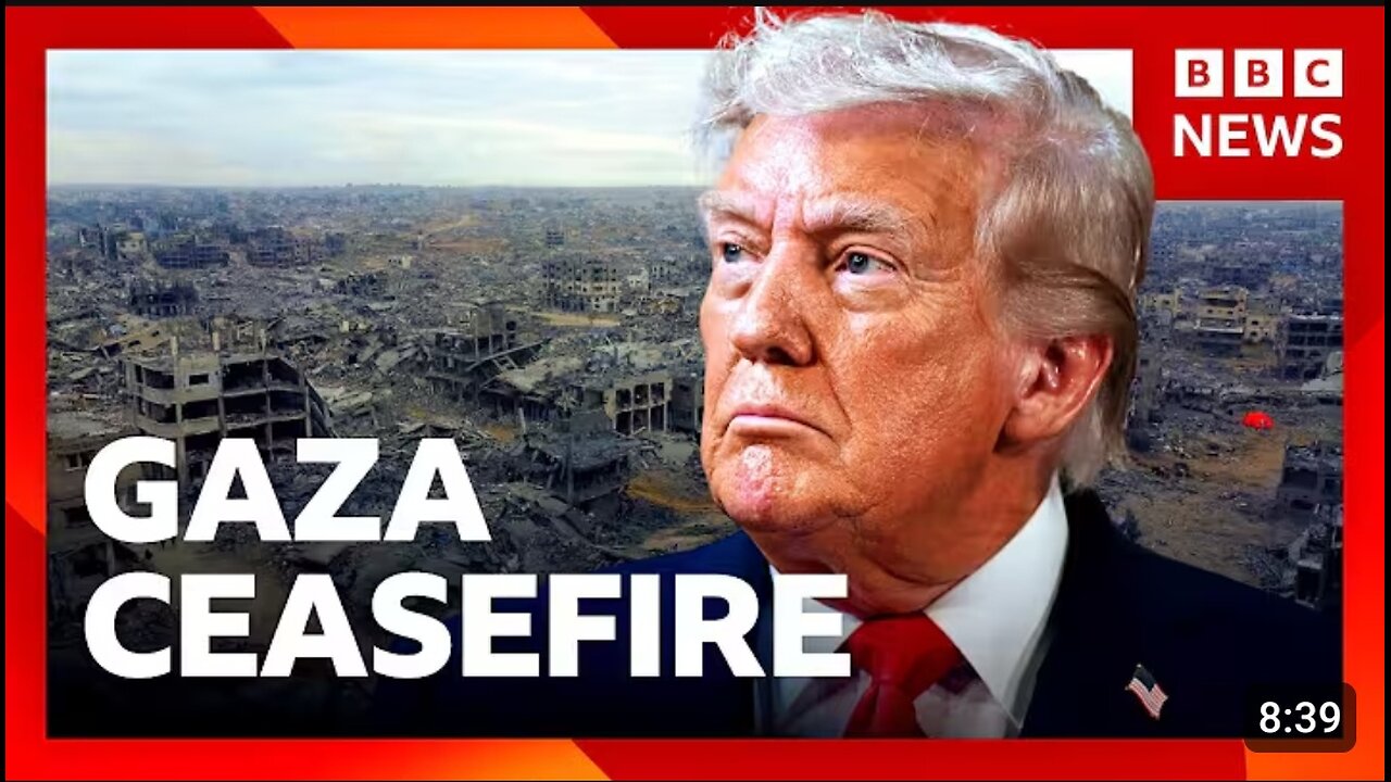 Donald Trump says if Hamas don't disarm, we will disarm them | BBC News