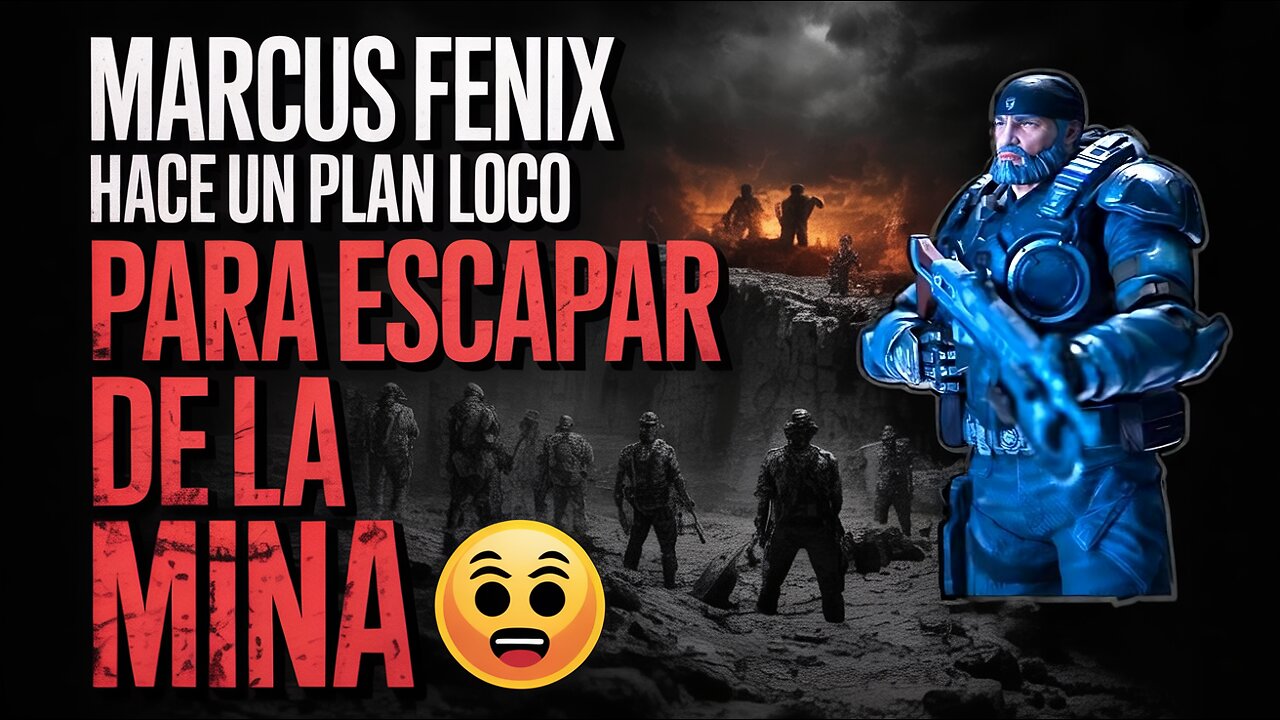 MARCUS FENIX hace un PLAN LOCO para ESCAPAR de la Mina 💥 Gears of War 4 Gameplay