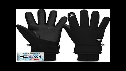 Winter Gloves Men Women -30°F Windproof Waterproof Cold Weather Gloves 3M Thinsulate Review