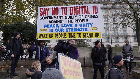 Protest Against Digital ID: London 22nd November 2025 - Part 1