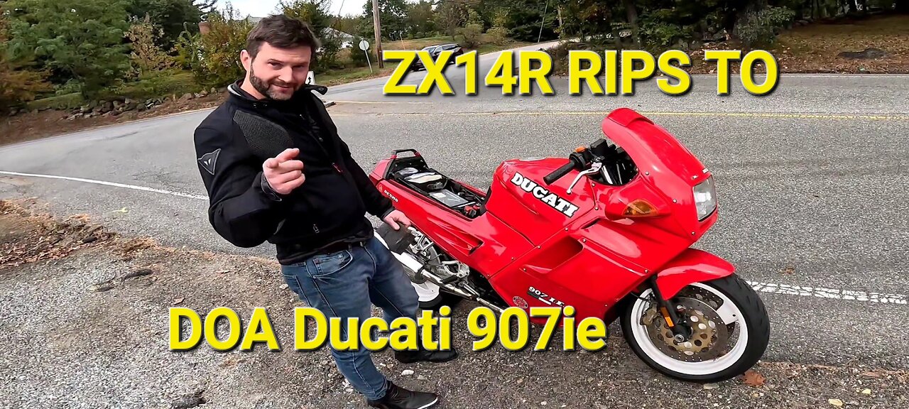 Ducati 907ie DOA ZX14R To The Rescue