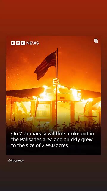 Wildfires Spread across Los Angeles Palisades