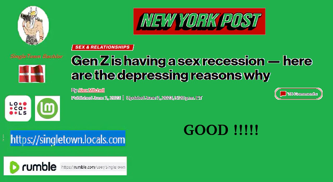 Gen Z is having a sex recession... oh REALLY...