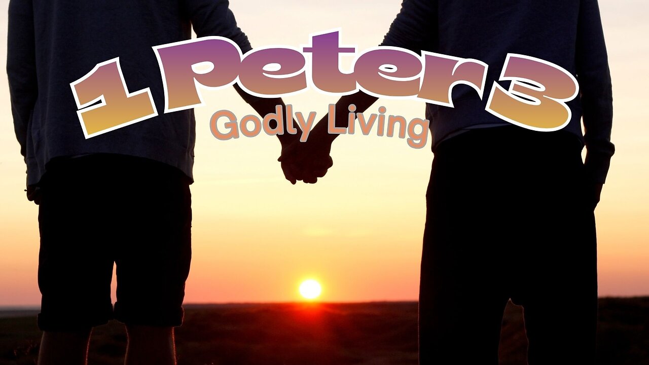 The Book of 1 Peter Chapter 3 (How to Live Godly)