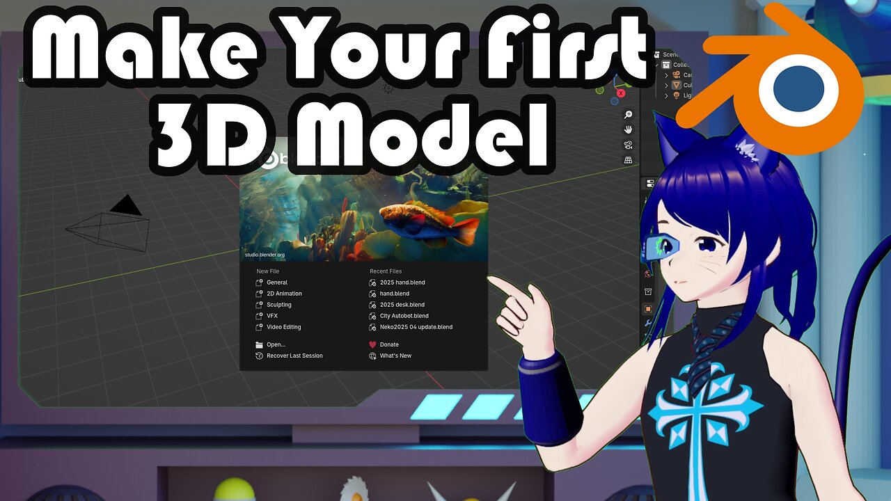 Getting Started in Blender: Key Tools & Features