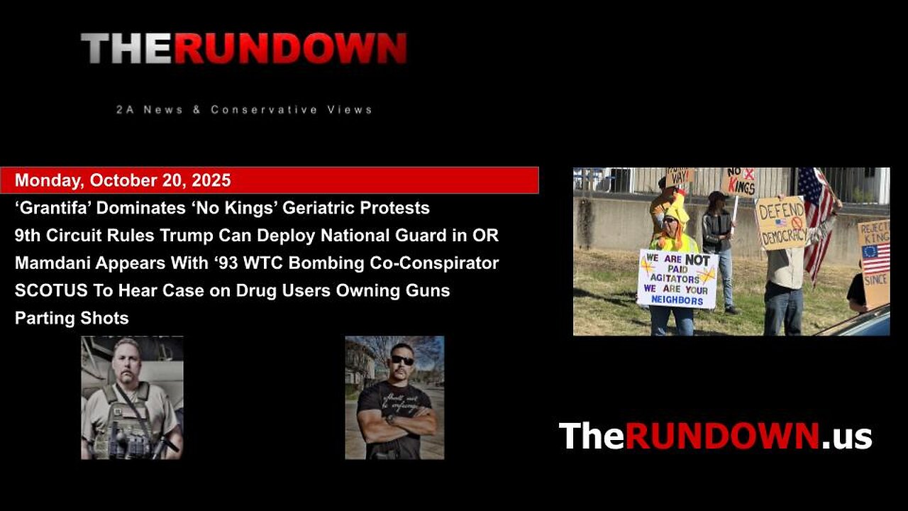 #995 - ‘GRANTIFA’ Dominates ‘No Kings’ Geriatric Protests