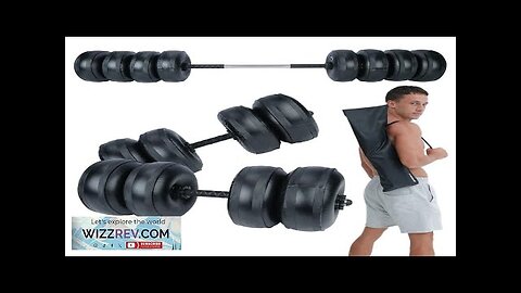 Deiris 1-35KG Dumbbell Barbell Set2 in1 Portable Travel FitnessFree WeightsGym Arm Review