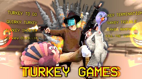 GOBBLE GOBBLE MOF*CKAS | WE PLAYIN TURKEY GAMES