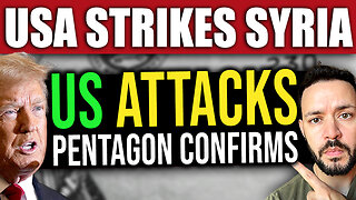 BREAKING: Moments Ago US Strikes Multiple Targets in Syria