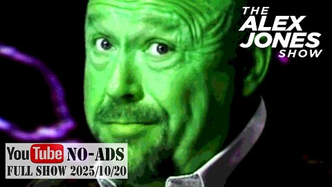 ALEX JONES (NO ADS) 2025/10/20 FULL SHOW