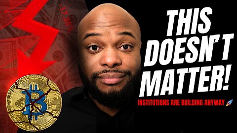 BITCOIN IS FALLING (AND WHY IT ACTUALLY DOESN’T MATTER)