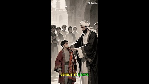 “Now Israel loved Joseph more than any of his other sons, he had been born to him in his old age.”