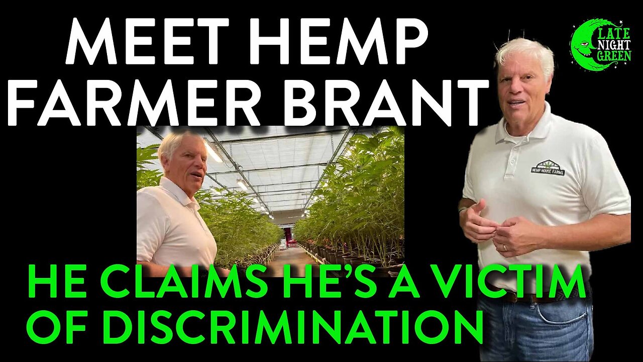 🌿 MEET HEMP FARMER BRANT SMITH — AND HIS CONTROVERSIAL CLAIM.