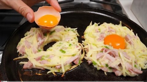 I have eaten such delicious eggs! Simple & easy breakfast 🥣!!!!!!!!!!!!!!