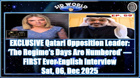 EXCLUSIVE Qatari Opposition Leader_ ‘The Regime’s Days Are Numbered’ — FIRST Ever English Interview
