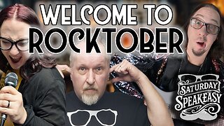 Welcome to Rocktober - Nerdcognito Saturday Speakeasy - 10.03.2025