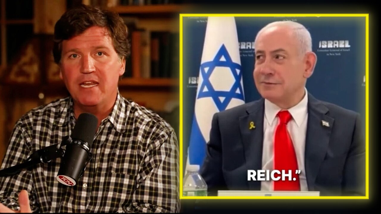 POWERFUL: Tucker Carlson Annihilates Netanyahu
