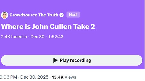 JG Farewell Space on Cullen after Driveway Confrontation-w/Details on Bluetooth Camera DDOS Theory