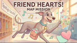 Dashhound Delivers the Friend Hearts ❤️ | Kindness Song for Kids | Spotlight Saturday