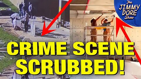 Charlie Kirk Crime Scene PAVED OVER and SCRUBBED - Ian Carroll