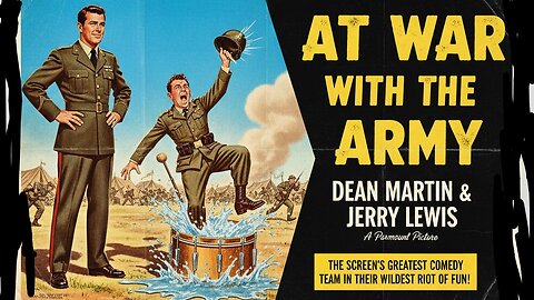 At War with the Army (1950) Martin & Lewis Comedy Classic