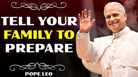 Something Serious Is About To Hit America | Pope Leo XIV