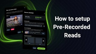 Pre-Recorded Ad Reads in Rumble Studio (Beta)