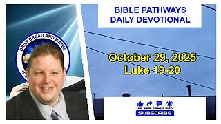 Bible Pathways Daily Devotional Oct 29, 2025
