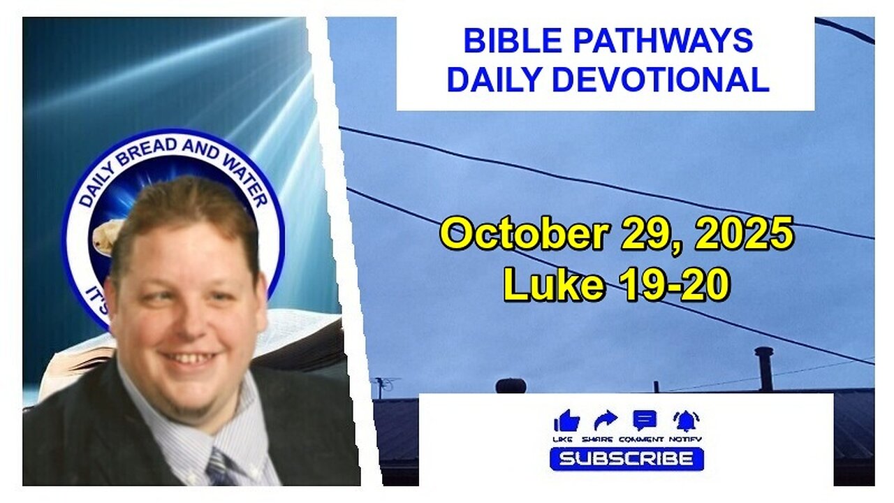 Bible Pathways Daily Devotional Oct 29, 2025