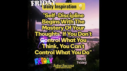 🗣Our Thoughts Directly Determine Our Reality, THINK POSITIVE‼️🧠 #sobercoach #DailyInspiration