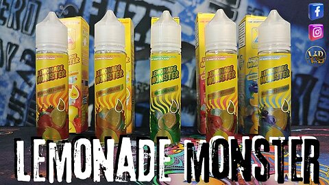 LEMONADE MONSTER series | MONSTER VAPE LABS EU | * Ελληνική Παρουσίαση *