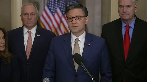 House Speaker Mike Johnson, Republicans speak amid government shutdown - October 2, 2025