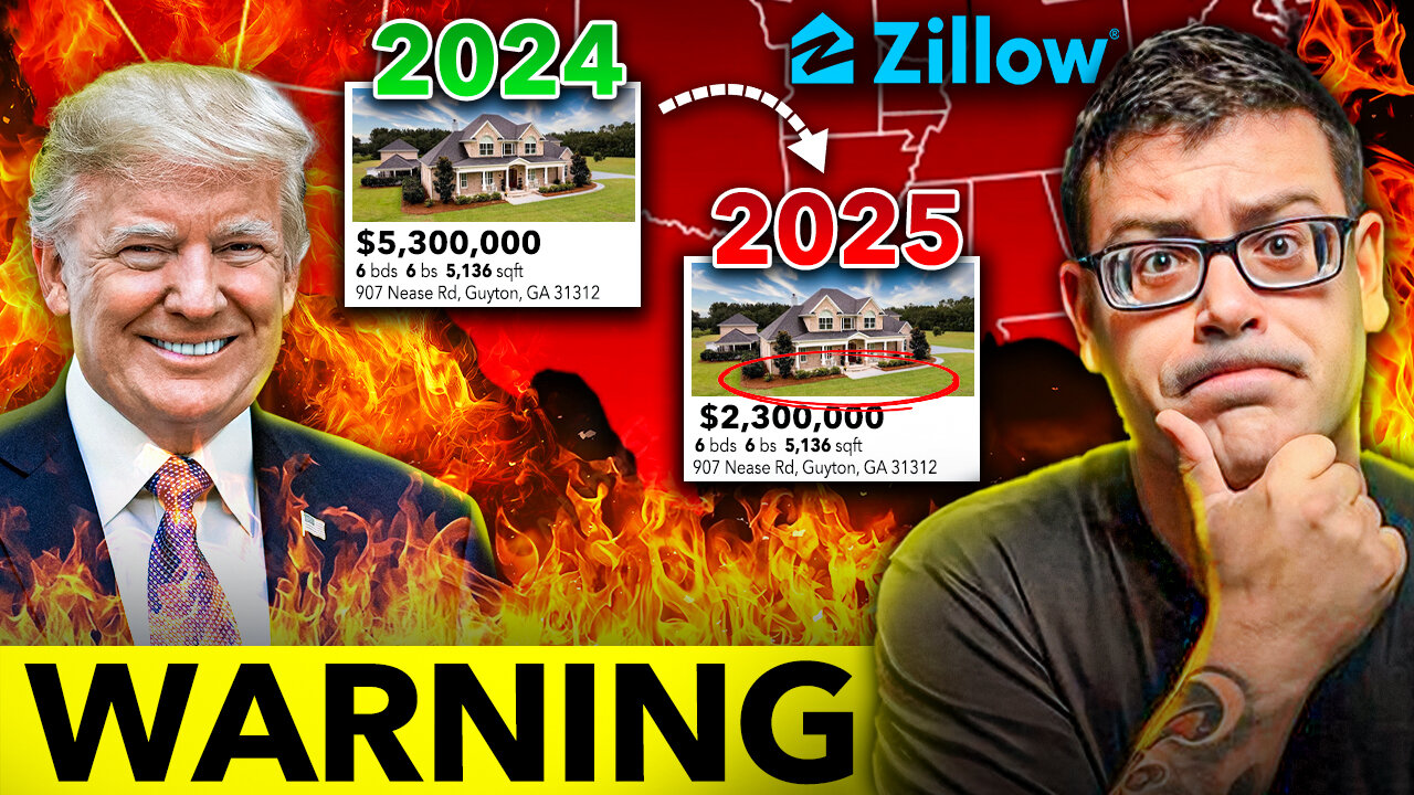 Trump’s 2025 Housing Market WARNING Price Cuts or Chaos?