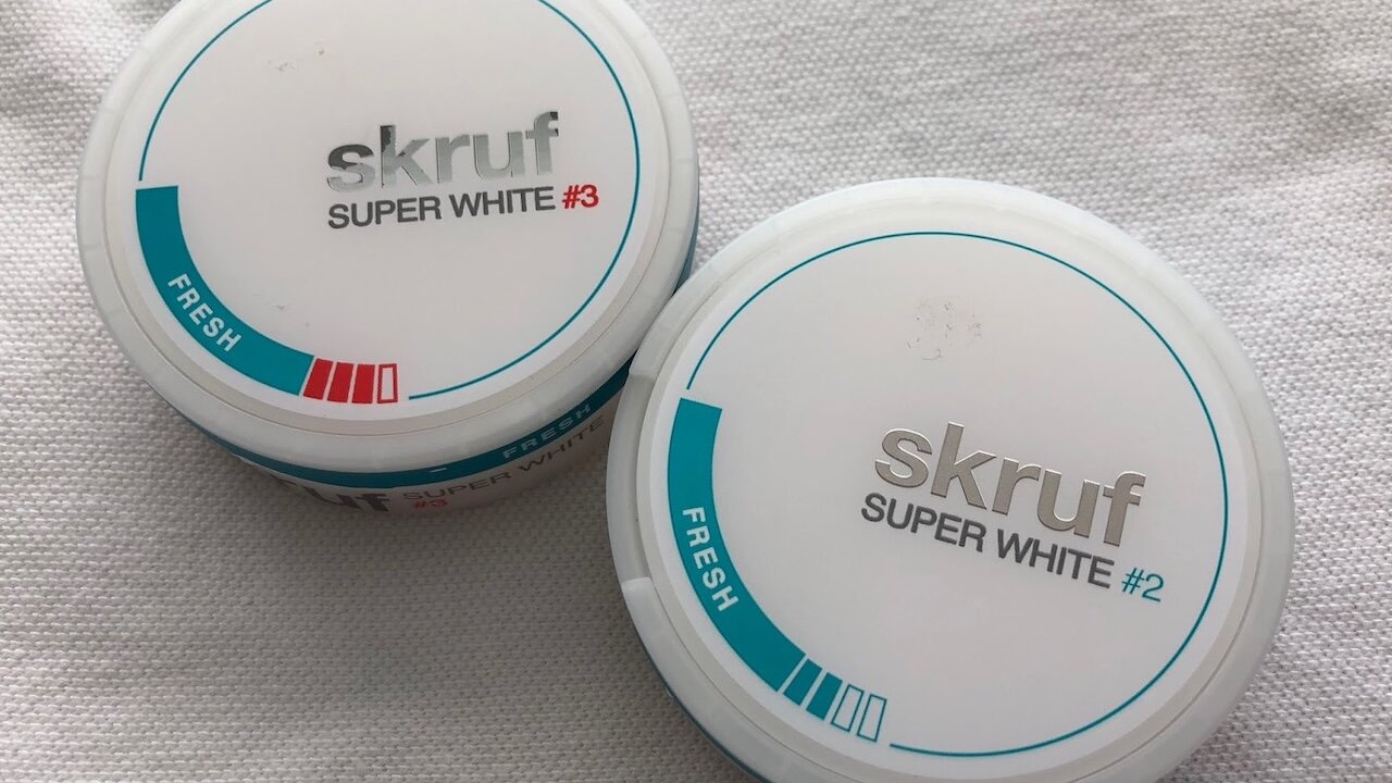 Skruf SuperWhite Fresh (S2 & S3) Nicotine Pouches Review