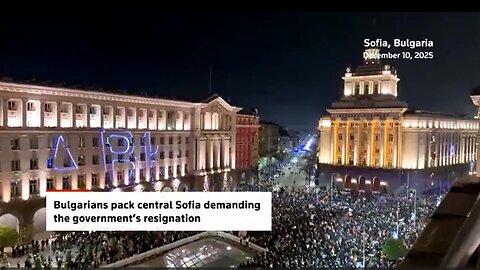 BULGARIA: Government RESIGNS after days of Mass Protests against Gov corruption 12/11/25