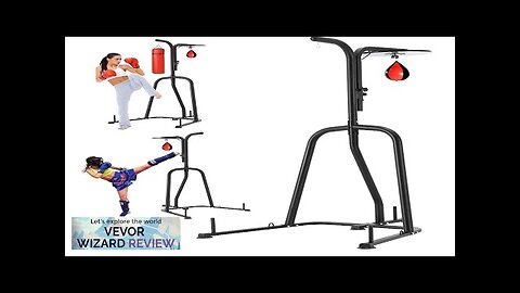 VEVOR 2 in 1 Punching Bag Stand Steel Heavy Duty Workout Equipment Review