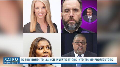 AG Pam Bondi To Launch Investigations Into Trump Prosecutors Jack Smith, Alvin Bragg, Letitia James