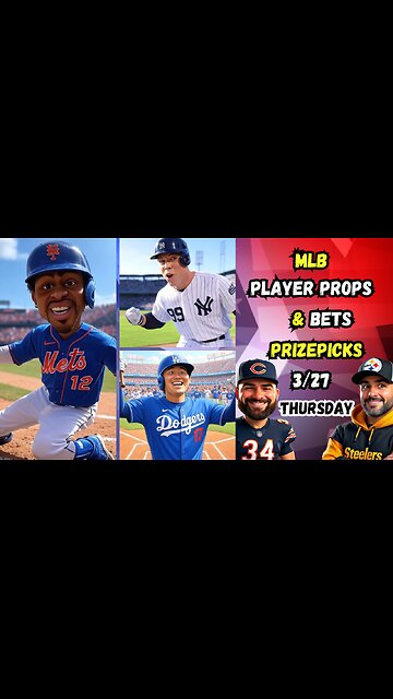 ⚾️ MLB OPENING DAY PRIZEPICKS BEST BETS TODAY🔥 | PLAYER PROPS 3/27/25