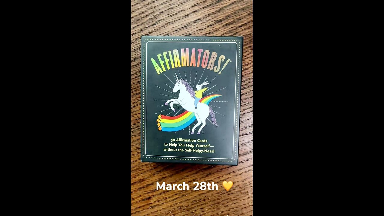 3/28/25 card: smile