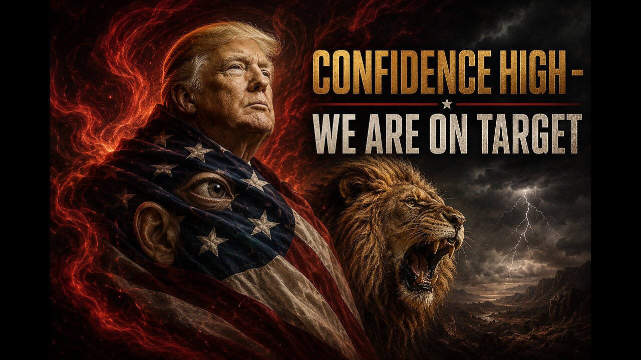 CONFIDENCE HIGH - WE ARE ON TARGET