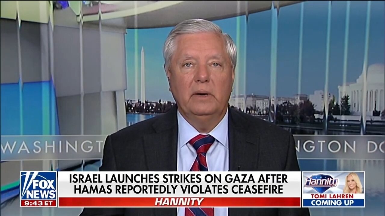 Sen Lindsey Graham: Hamas Disarming Is A Fantasy