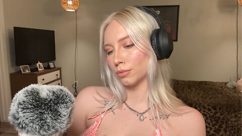 I Bet You Can't Finish... This ASMR Microphone Brushing Video! By Tlinka!!!