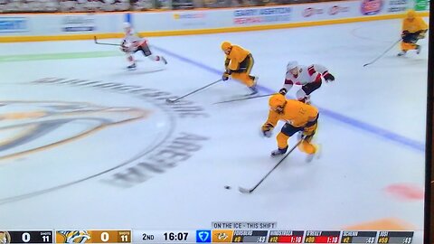 Predators LW #9 Filip Forsberg 🥅(19)🏒Wrist-Shot Goal