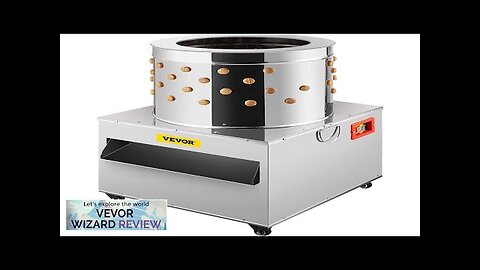 VEVOR Chicken Poultry Plucker 2200W 240R/min Turkey Chicken Poultry Plucking Machine Review