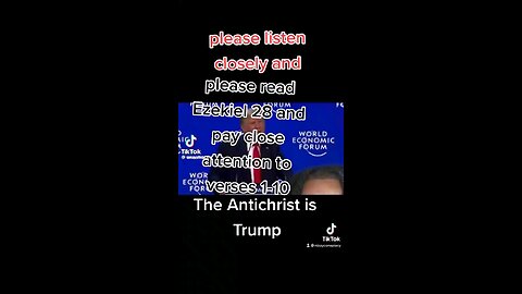 Trump trying to keep people from watching prophecy so they don't notice what he is doing.